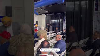 Donald Trump speaks in Hamtramck Michigan [upl. by Jarietta366]