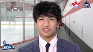 2022 OHLDraft Profile Zayne Parekh Markham Majors [upl. by Klinges954]