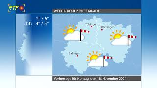 RTF1Wetter vom 16112024 [upl. by Atinra875]