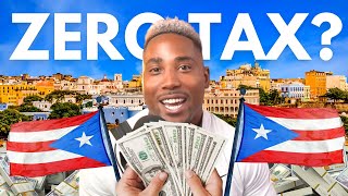 Can You Really Pay Less Taxes in Puerto Rico  tax strategy explained [upl. by Kuhlman268]