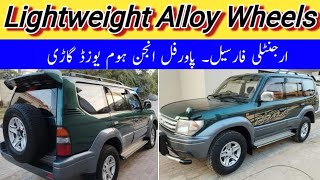 Toyota Land Cruiser Prado TZ  Lightweight Alloy Wheels  Powerful Engine  Review By Madni Tahir [upl. by Rosenbaum24]