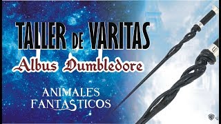 TALLER DE VARITAS  DUMBLEDORE  FACIL  DIY  HARRY POTTER ► CREADO A MANO [upl. by Whitehurst]