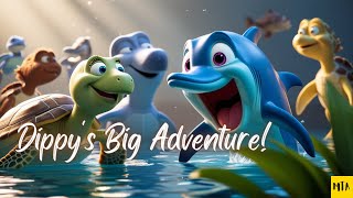 Dippy the Dolphins Big Adventure A Heartwarming Tale for Kids [upl. by Charters673]