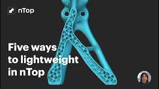 Five ways to lightweight in nTop [upl. by Akemahc]