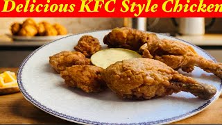 Secret KFC Style Fried Chicken Recipe  Deliciously Crispy Chicken Fry RecipeDasi Style KFC Recipe [upl. by Gnanmas]