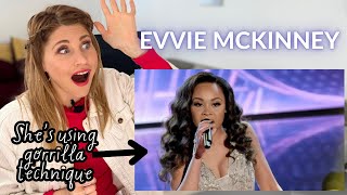 Stage Presence coach reacts Evvie McKinney [upl. by Craggy]