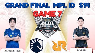 RRQ VS TLID FINAL GAME 7  GRANDFINAL  FINALMPLIDS14 [upl. by Binetta]