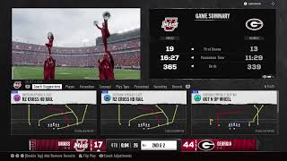 Last Dance DYNASTY Umass Vs Georgia Week 9 [upl. by Daniala]