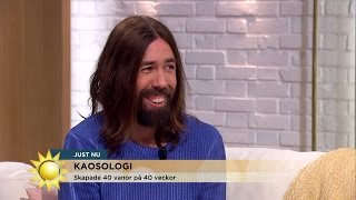 Professorn Micael DahlÃ©n quotNu tycker jag om att kramasquot  Nyhetsmorgon TV4 [upl. by Jocelyne]