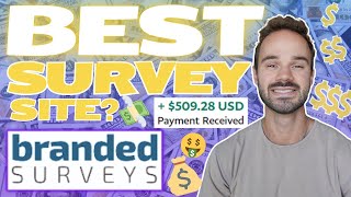 Branded Surveys Review  The Best Survey Website Honest Look [upl. by Ahtinak]