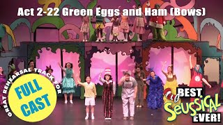 Seussical 222 Green Eggs and Ham Bows [upl. by Ettegroeg]