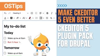 Better Content Editing with the Drupal CKEditor Plugin Pack [upl. by Daune]