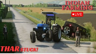 Farming simulator 22 indian mods live  fs22 live  fs22 indian mods gta5 gtaonline gta5rp fs22 [upl. by Buderus]