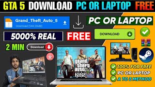 GTA 5 DOWNLOAD PC FREE 2025  HOW TO DOWNLOAD AND INSTALL GTA 5 IN PC amp LAPTOP  GTA 5 PC DOWNLOAD [upl. by Papageno]