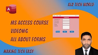 Mastering Microsoft Access Forms A StepbyStep Guide  URDU [upl. by Ecirtap]