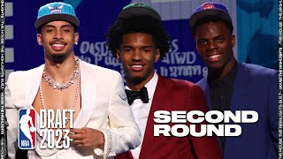 All 30 Second Round Picks of 2023 NBA Draft 🔥 [upl. by Laurentium]