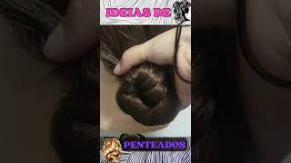 PENTEADOS penteados penteadorapido penteadosparacabelocacheado penteadosimples penteado [upl. by Penrose242]