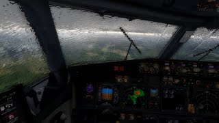 XPlane 11  Heavy Rain Enhanced Skyscapes [upl. by Oos538]