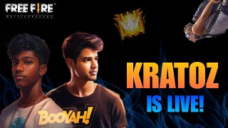 🔴 Room Matches🔥 FreeFire Live 😍 RageMode  KRATOZ FF [upl. by Krystin323]