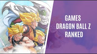 Top 10 Dragon Ball Z DBZ Games  Ranked [upl. by Strawn328]