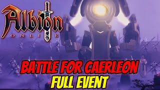 Albion Online  The Battle For Caerleon FULL EVENT [upl. by Mortensen877]