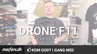 Kom godt i gang med F11 Brushless drone [upl. by Essilevi]