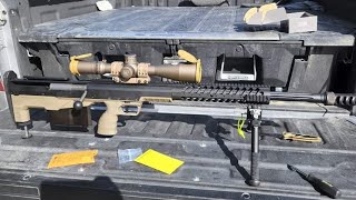 Desert Tech Srs 338lm vs HTI 50bmg comparison [upl. by Mcgaw]