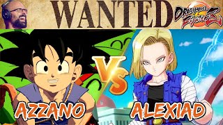 THE RUNBACK Azzano vs Alexiad FT7  WANTED DBFZ 101 [upl. by Annavoeg]