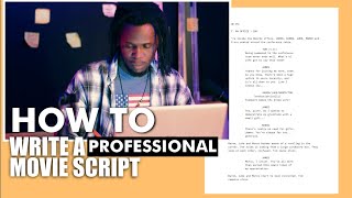 MOVIE SCREENWRITING IN 7MINs  TIPS TRICKS amp TEMPLATES  PROFESSIONAL SCRIPT WRITING MADE SIMPLE [upl. by Romano955]