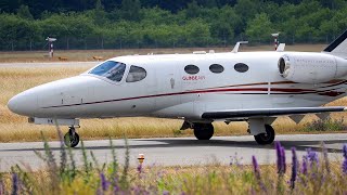 Planespotting at Aarhus Airport  Pilot wave [upl. by Htirehc47]