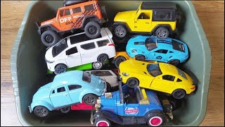 BOX FULL OF Model Cars Honda Civic Bugatti Divo McLaren 650s Audi Rs7 Ford Raptor Ferrari sf90 [upl. by Boak]