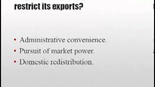 International Trade Part 4 Interventions [upl. by Aitsirt]