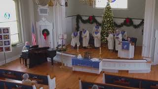 Lavonia UMC Worship Service  1212024 First Sunday in Advent [upl. by Leasa]