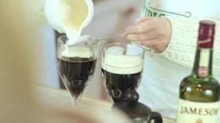 How To Make Irish Coffee Meet TheIrishStorecom Team [upl. by Leonsis]