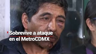 ¿CÓMO FUE  Sobreviviente del ataque en el Metro Tacubaya en CDMX narra lo que vivió [upl. by Styles]