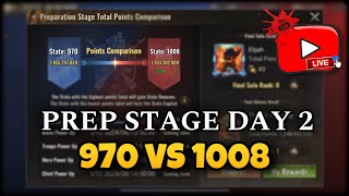 STATE VS STATE  970 VS 1008 Insane Prep Battle Day 2  State of Survival [upl. by Per241]