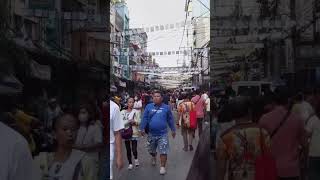 Viva Nazareno Viva QUIAPO MANILA fiesta  Philippines 🇵🇭 my walking tour adventures [upl. by Colman607]