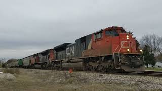 CN 8917 at Central City IL [upl. by Drisko]