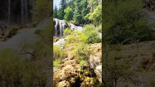 The most MAJESTIC waterfall in China travel waterfall majestic lombok viralvideo [upl. by Olga]