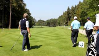 Colin Montgomerie keeping the spectators entertained [upl. by Kaplan]