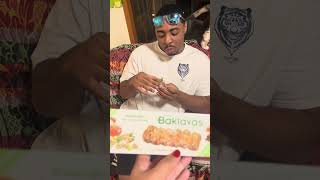 Baklavas tasting khunshawn [upl. by Llenet]