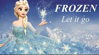 Let it go quotFrozenquot  KARAOKE [upl. by Nash]