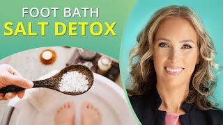 DIY Salt Detox Foot Bath  Dr J9 Live [upl. by Natie]