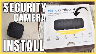 Blink Camera 4 Outdoor Installation Made EASY [upl. by Gracia]