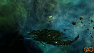 Star Trek Online  Tal Shiar Adapted Battlecruiser startrekonline gaming startrek [upl. by Trinee]