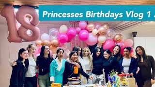 Princesses BIRTHDAYS Vlog 1  SWISS TIBETAN VLOGGER 👍 [upl. by Alaikim]