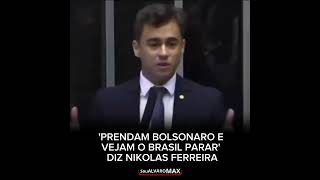 noticias politicas nicolasferreira câmaradosdeputados deputadofederal brasil direita [upl. by Navnod532]