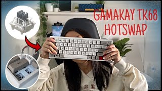 Gamakay TK68 65 Hotswap Mechanical Keyboard Review [upl. by Gierc590]