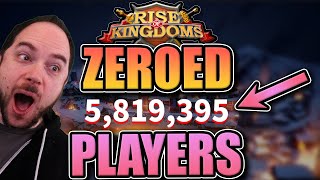 Unreal ROK Statistics official highest KP new players and more Rise of Kingdoms [upl. by Euf328]