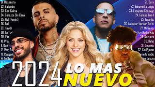 MIX REGGAETON 2024  LO MÁS NUEVO 2024  SHAKIRA Rauw Alejandro Bad Bunny Karol G Maluma [upl. by Negaem]